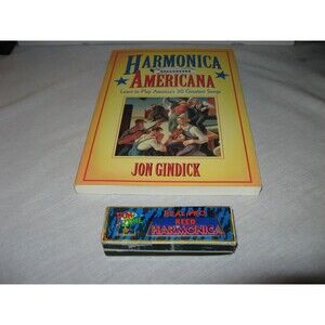 Imperial Fun Zone Real-Pro Reed Harmonica in Box + Harmonica Americana Book